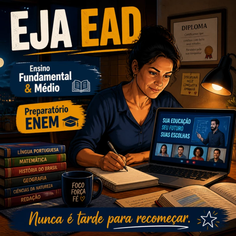EJA - Ensino Fundamental e Médio