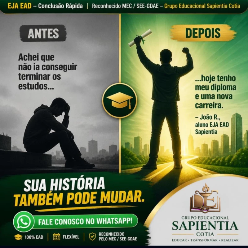 EJA - Ensino Fundamental e Médio
