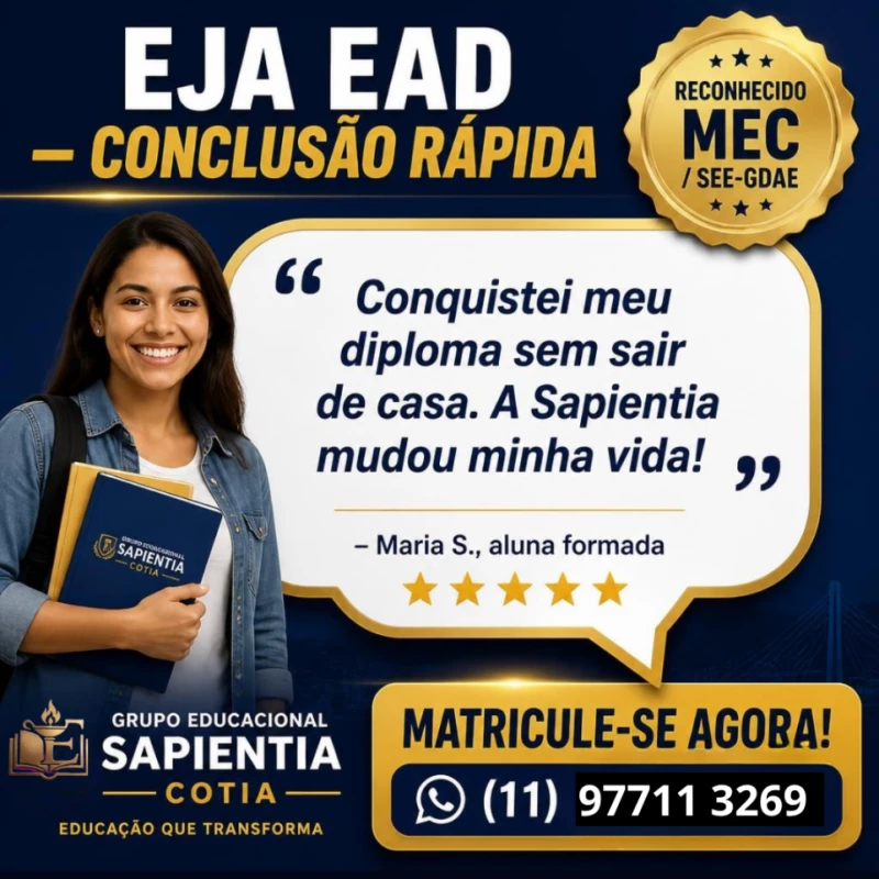 EJA - Ensino Fundamental e Médio