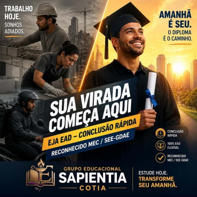 EJA - Ensino Fundamental e Médio