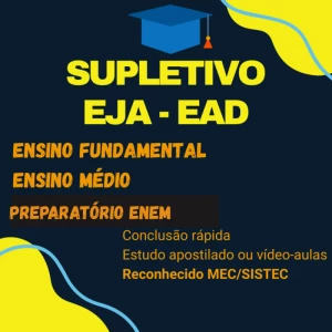 EJA - Ensino Fundamental e Médio