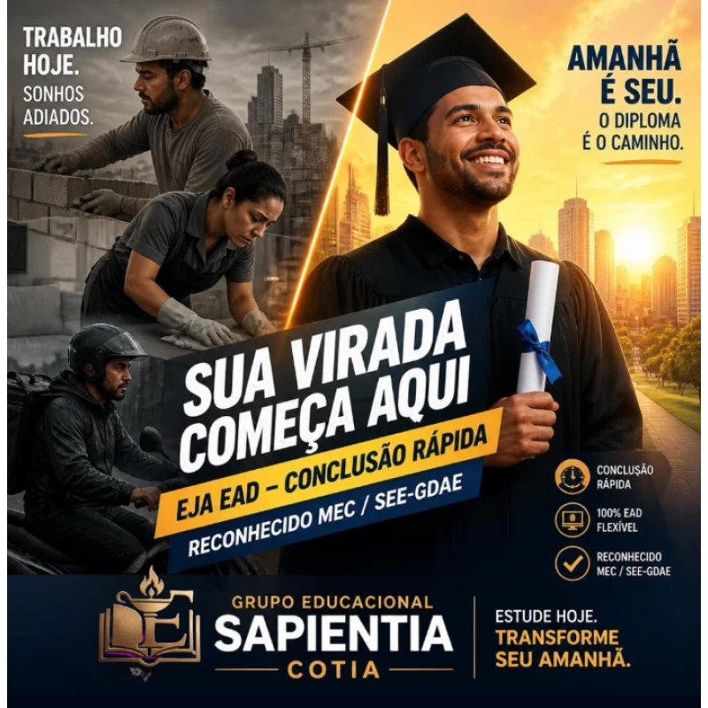 EJA - Ensino Fundamental e Médio